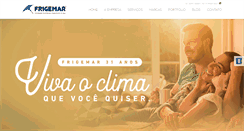 Desktop Screenshot of frigemar.com.br